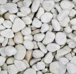 Weiße Steine