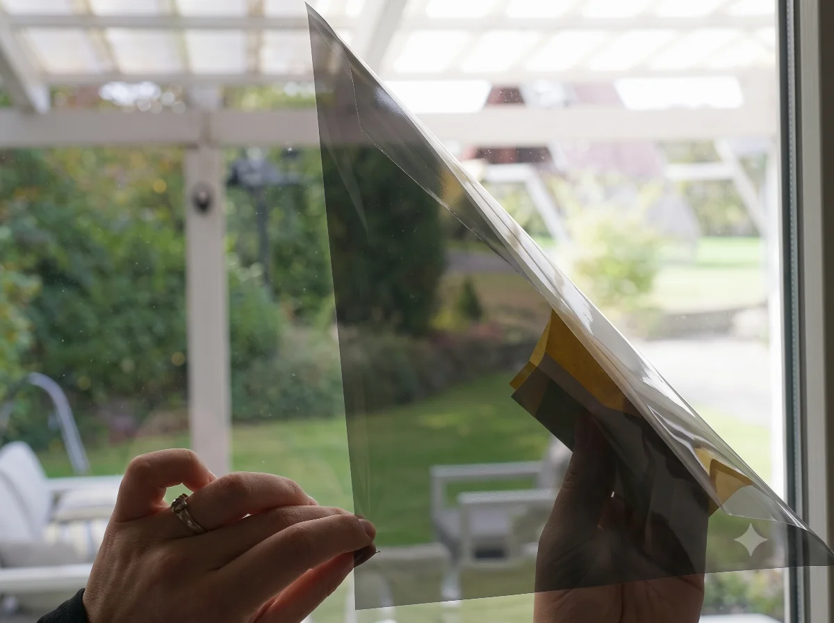 Sonnenschutzfolie für Fenster